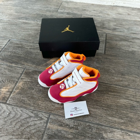 Brand New Air Jordan Pro Strong “Cardinal Red” Toddler/Baby Shoes - Picture 5 of 12